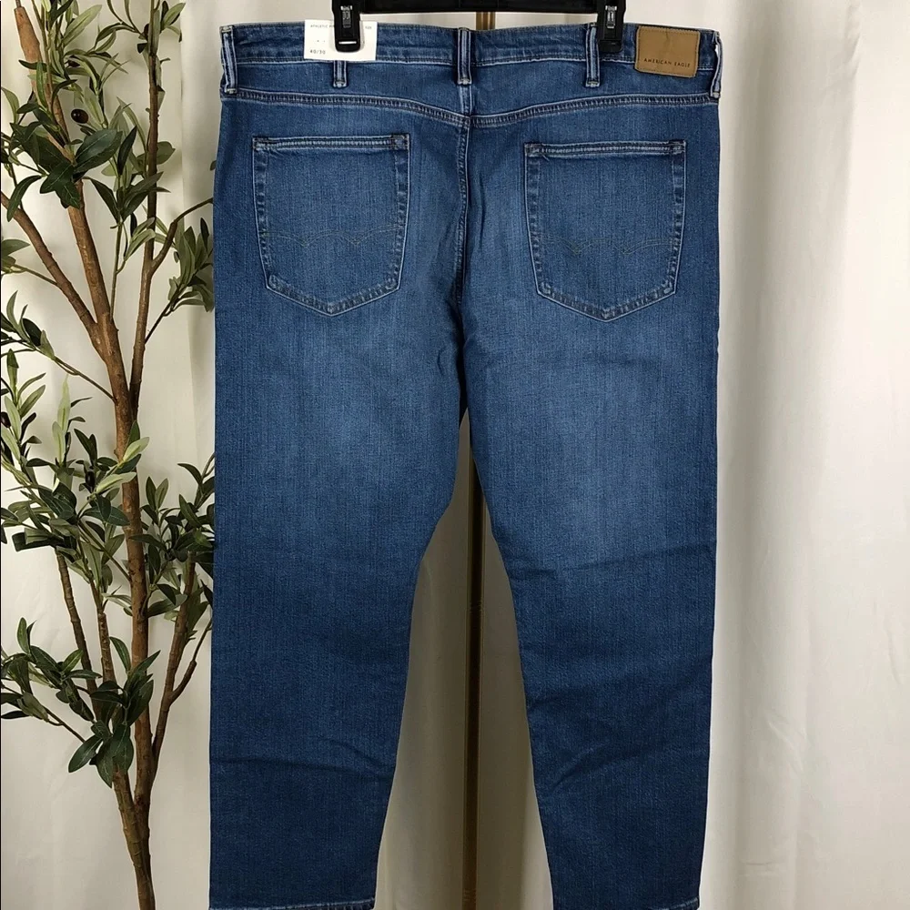 American Eagle Outfitters Men's Athletic Fit Blue Jeans 40x30 (M1)